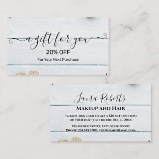 Carte De Réduction Christmas Discount Card – Festive Holiday Savings