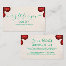 Carte de réduction de Noël – Économies festives de