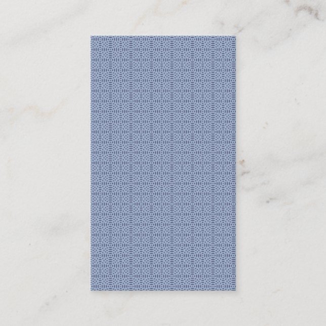 Carte De Réduction formes circulaires motif transparent (Devant)