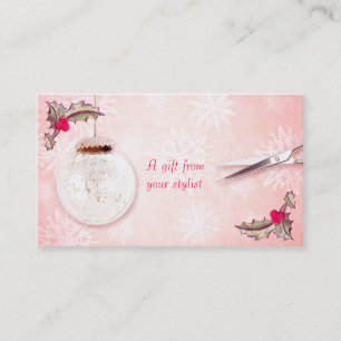 Carte De Réduction Noël de chèque-cadeau de bon de vacances de