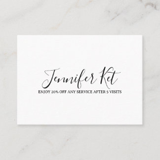 Carte De Réduction Salon spa business discount offer website visits a