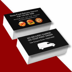 Carte De Réduction Service de livraison de nourriture