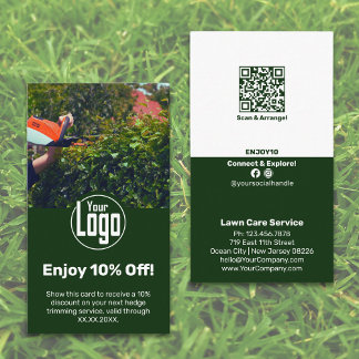 Carte De Réduction Service d'entretien des jardins Profitez de 10% de
