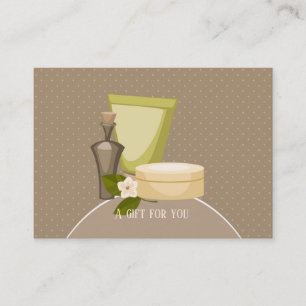 Carte De Réduction Spa de beauté - Un cadeau pour vous