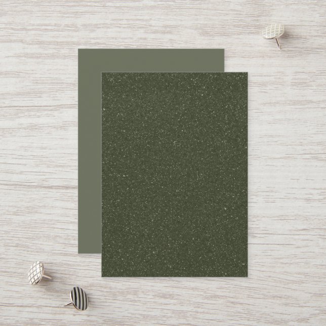 Carte de réduction verte de mousse à spectre - per (Devant/Arrière en situation)