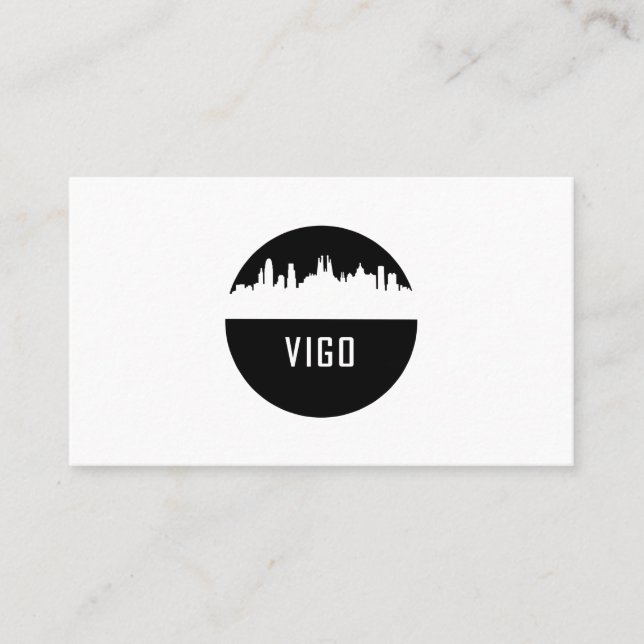 Carte De Réduction Vigo | cities of Spain (Devant)