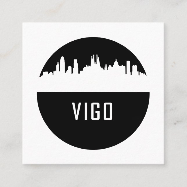 Carte De Réduction Vigo | cities of Spain (Devant)