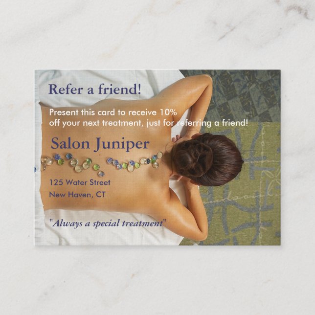 Carte de référence avec pierres bleues et vertes @ (Devant)