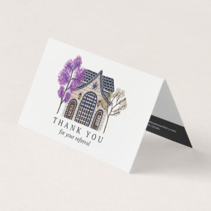 Carte de référence immobilière Watercolor House