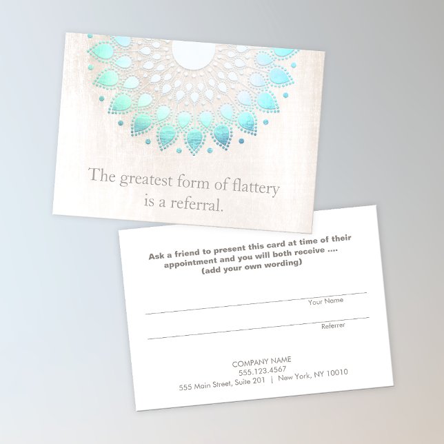 Carte de référence Lotus Holistic Health and Welln (Créateur téléchargé)