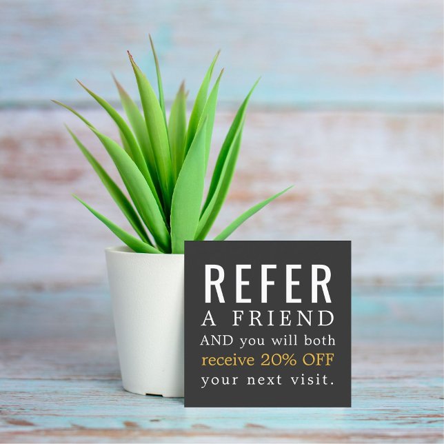 Carte de référence moderne élégant salon de beauté (Créateur téléchargé)