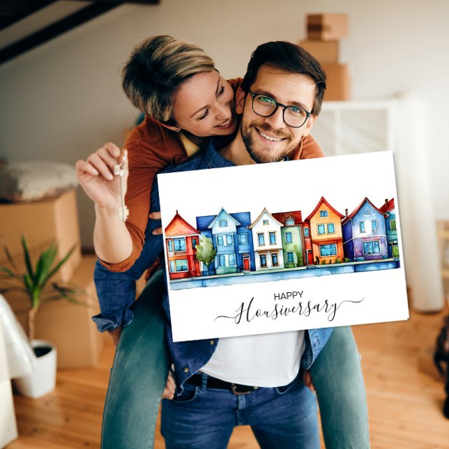 Carte de référence pour l'anniversaire de la maiso (Créateur téléchargé)