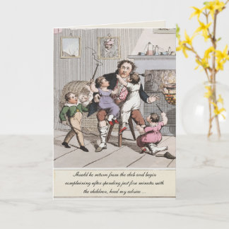 Carte de régence Austen drôle pour la fête des mèr