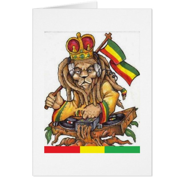 carte de reggae (Devant)