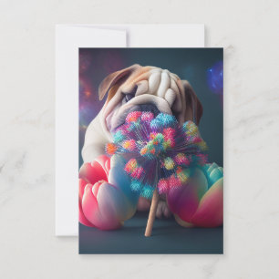 CARTE DE REMARQUE BULLDOG