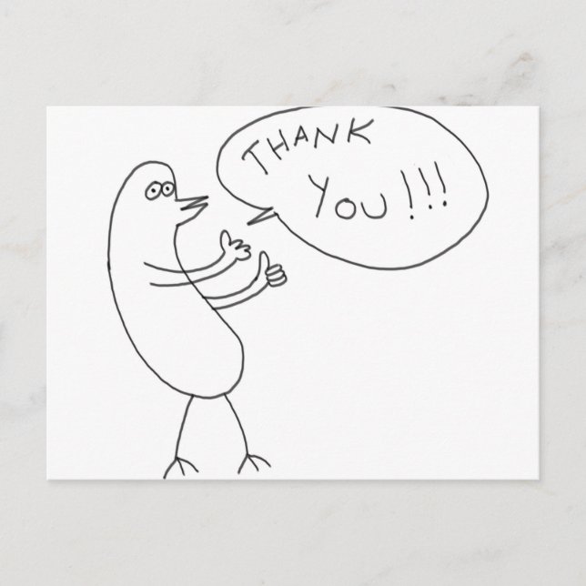 Carte de remerciement !!! (Devant)