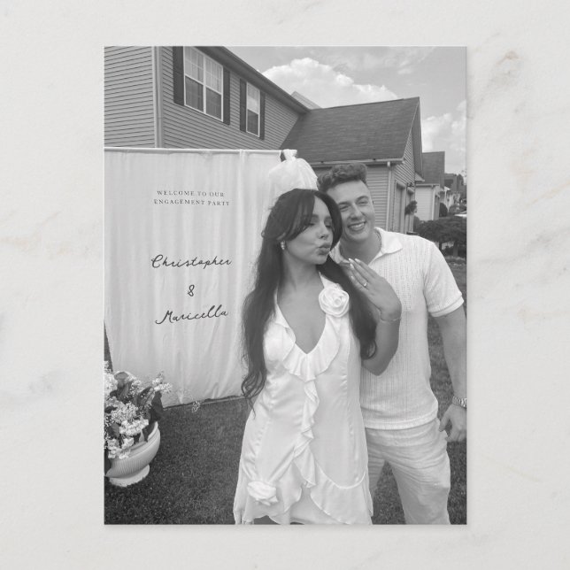 Carte de remerciement, carte postale vierge (Devant)