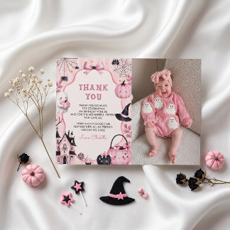 Carte de remerciement d'anniversaire de fille de c