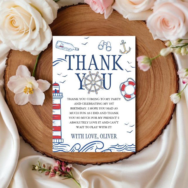 Carte de remerciement d'anniversaire de roue de ma (Créateur téléchargé)