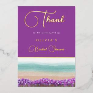 Carte de remerciement de l'enterrement de vie de j