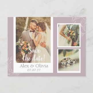 Carte de remerciement de mariage