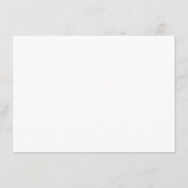 Carte de remerciement de mariage moderne botanique (Devant)