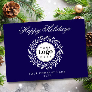 Carte de remerciement de Noël professionnelle avec