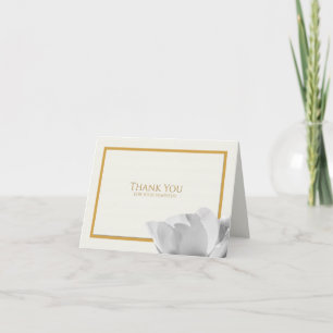 Carte de remerciement de sympathie - Tulip