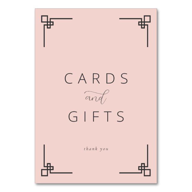 Carte de remerciement Grateful Pink Minimalist (Par défaut)