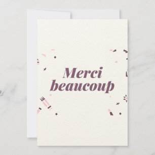 carte de remerciement mariage