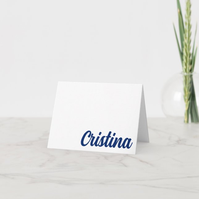 Carte de remerciement personnalisée de l'Universit (Devant)