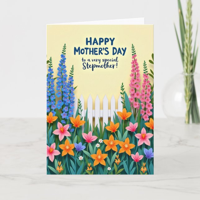 Carte de Remerciement Plaid Blossom (Devant)