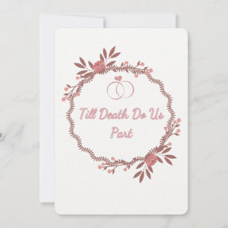 Carte de remerciement plate