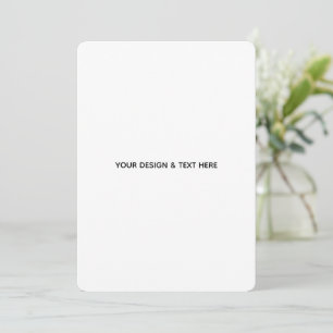 Carte de remerciement pour enseignant minimaliste 