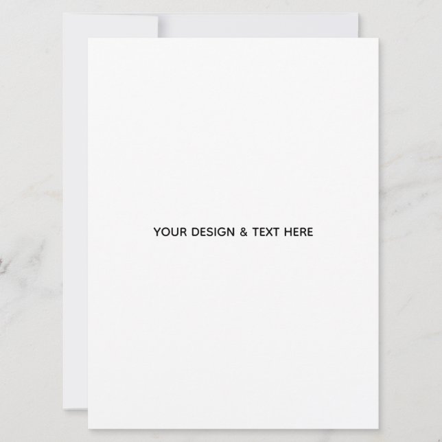 Carte de remerciement pour enseignant minimaliste  (Devant)