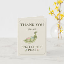 Carte de remerciement pour la fête de naissance de