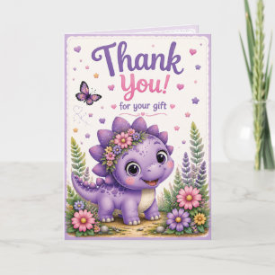 Carte de remerciement pour le 2e anniversaire de P