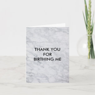 carte de remerciement pour ma mère pour m'avoir mi