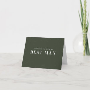 Carte de remerciement pour mon témoin de mariage