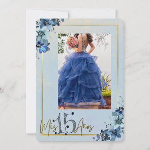 Carte de remerciement pour Quinceañera