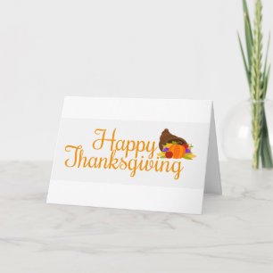 CARTE DE REMERCIEMENT POUR *VOUS* À THANKSGIVING
