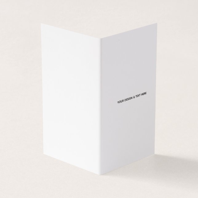 Carte de remerciement professionnelle minimaliste  (Outside)