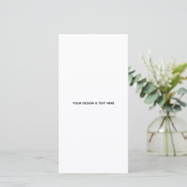 Carte de remerciement professionnelle minimaliste  (Debout devant)