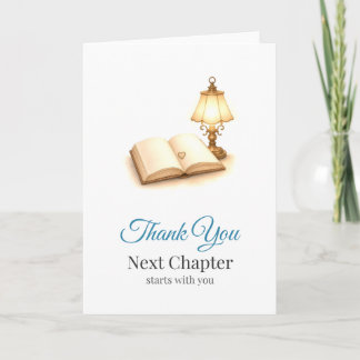 Carte de remerciement Reading Buddy Next Chapter