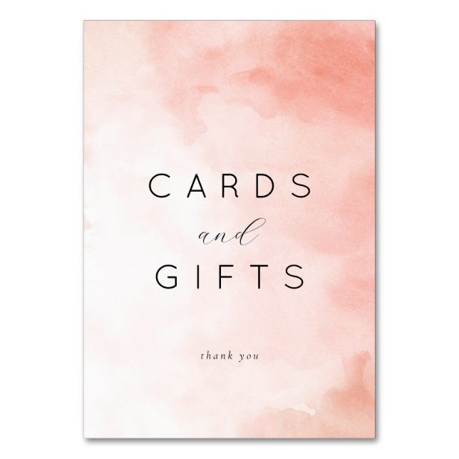 Carte de remerciement rose aquarelle Grateful (Par défaut)
