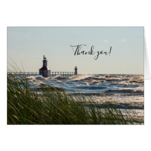 Carte de remerciement Sea Oats et St Joseph