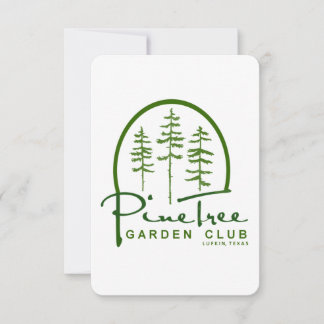 Carte de remerciement simple