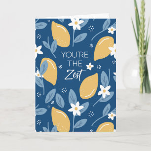 Carte de Remerciement - Vous êtes le Zeste Pun Cit