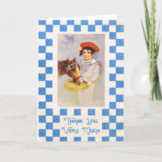 Carte de remerciements