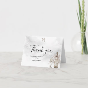 CARTE DE REMERCIEMENTS 